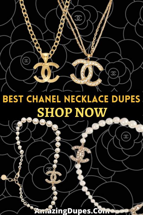 fake chanel dupe|chanel dupe necklace.